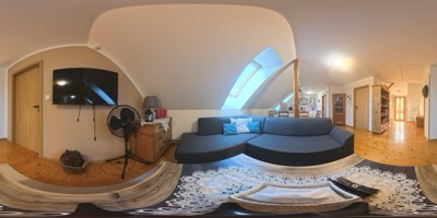 Horní apartmán – obývací pokoj
